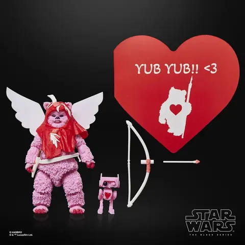 Figura Ewok Valentine's Day Edition Star Wars 15cm