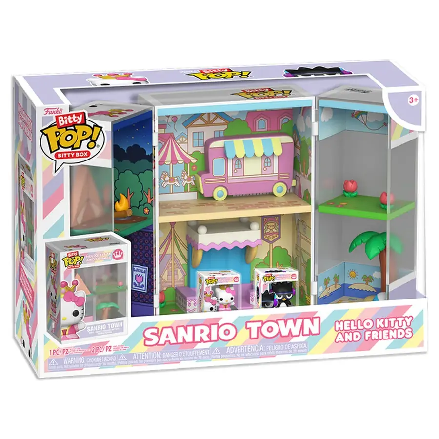 Figura Bitty POP Boxes Hello Kitty and Friends Sanrio Town