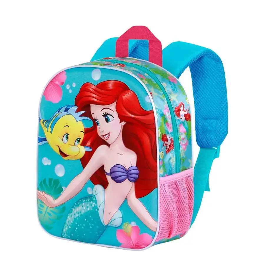Mochila 3D Dive La Sirenita Disney 31cm
