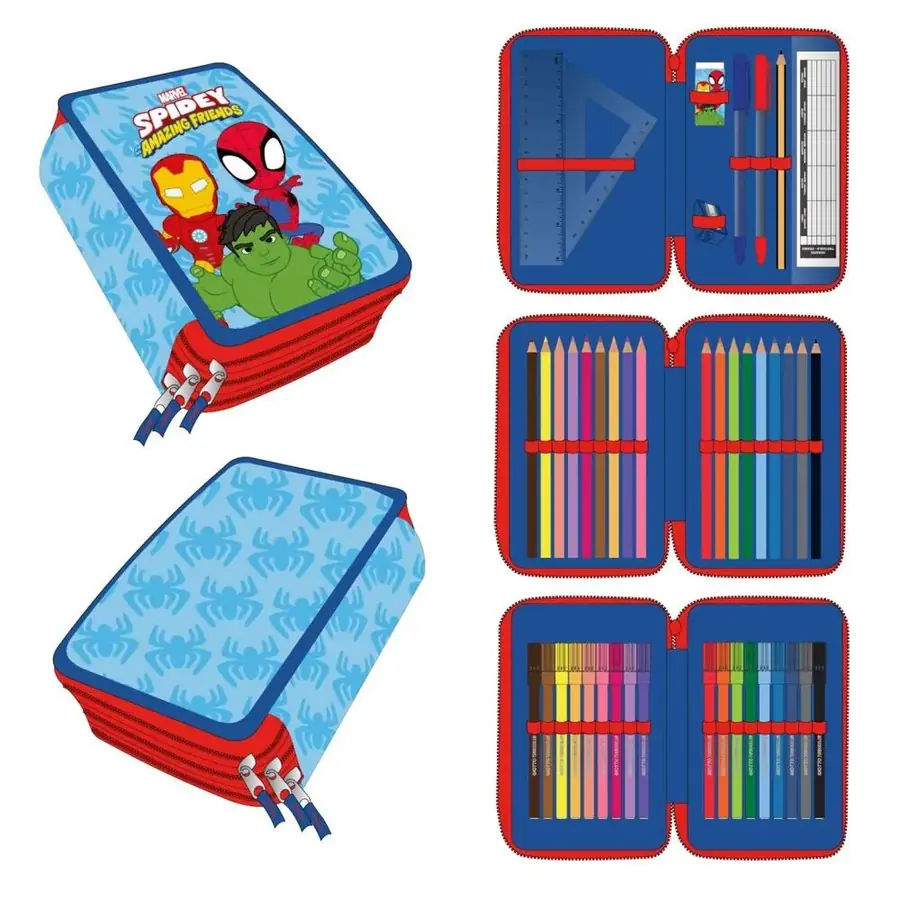 Plumier Spidey Marvel triple