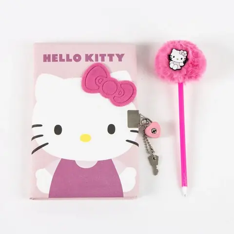 Diario + boligrafo Hello Kitty