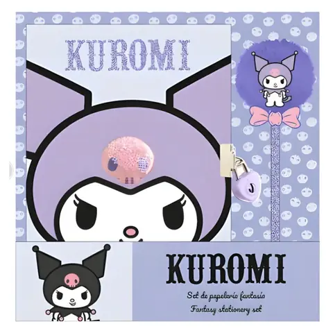 Diario + boligrafo Kuromi Hello Kitty