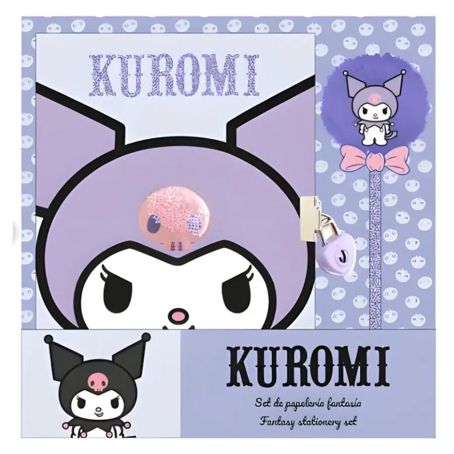 Diario + boligrafo Kuromi Hello Kitty