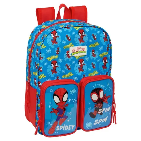 Mochila Spidey Marvel 34cm adaptable