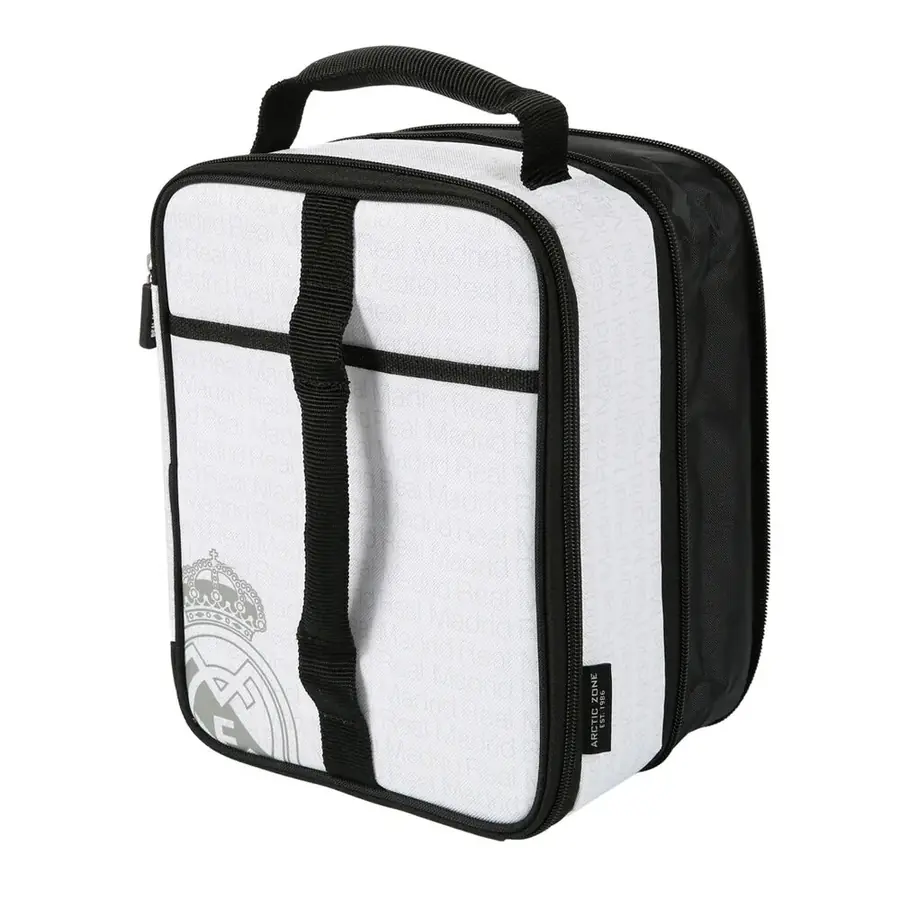 Bolsa porta alimentos termica + tupper Real Madrid