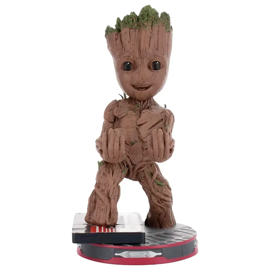Cable Guy soporte sujecion Smiley Groot Guardianes de la Galaxia Marvel 20cm