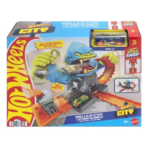 Hot Wheels City Gorilla Slam Attack