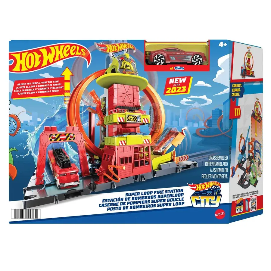 Estacion de Bomeros Hot Wheels City