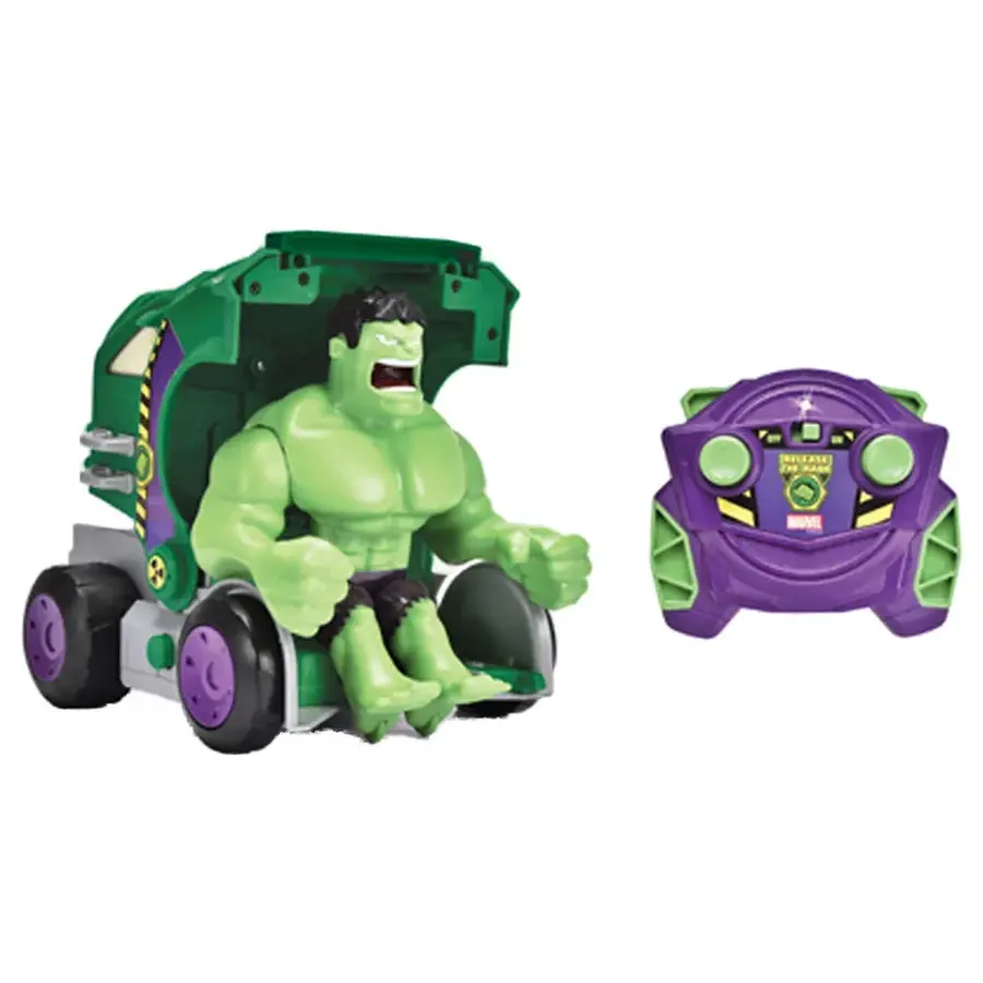 Vehiculo radio control Hulk Smash Los Vengadores Avengers Marvel