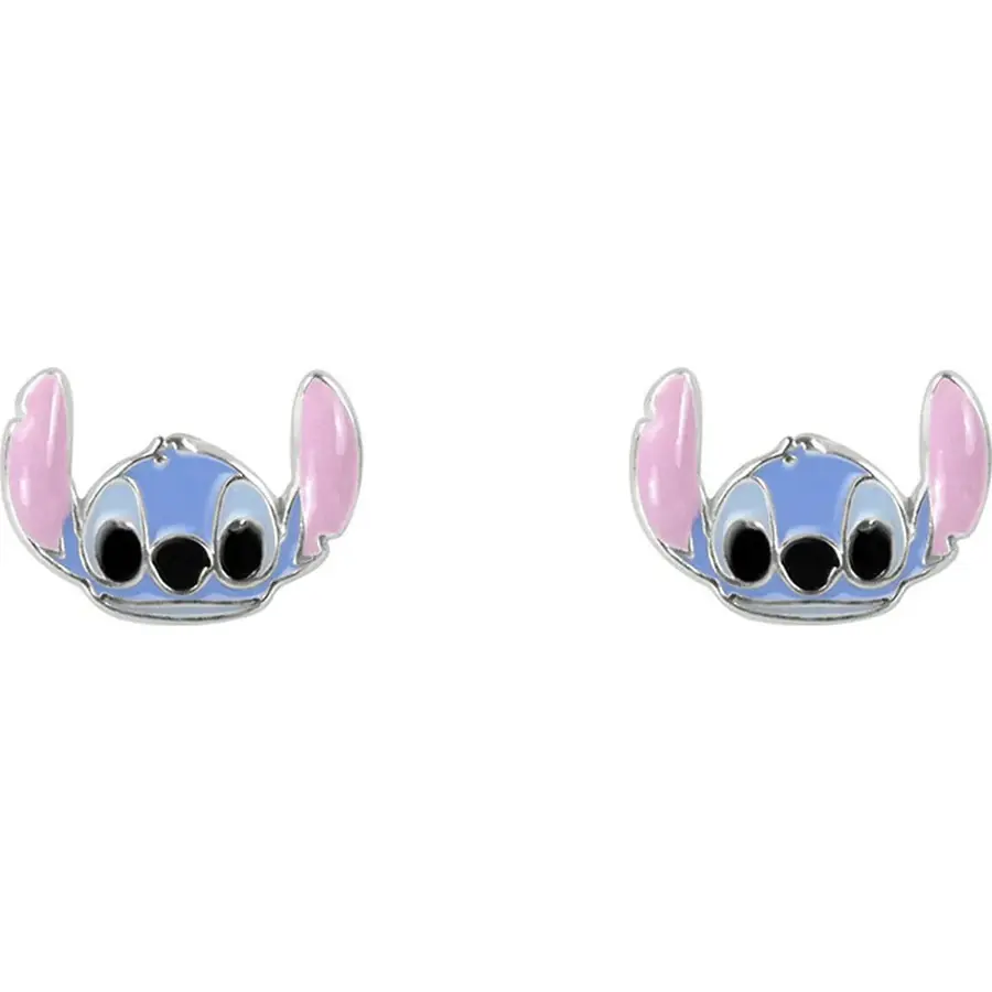 Pendientes Stitch Disney plata