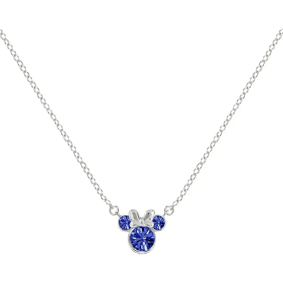 Colgante Septiembre Minnie Disney plata