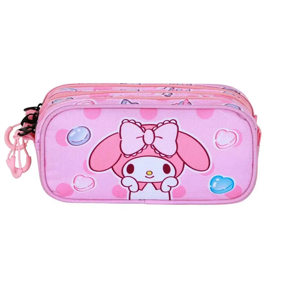 Portatodo My Melody Hello Kitty triple