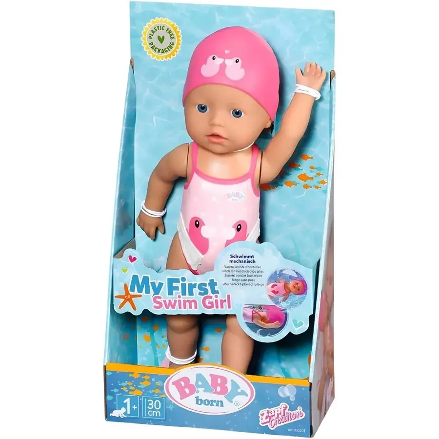 Muñeca Nadadora Baby Born 30cm