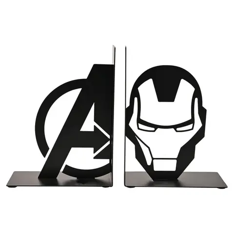 Marven Avengers Iron Man metal bookends