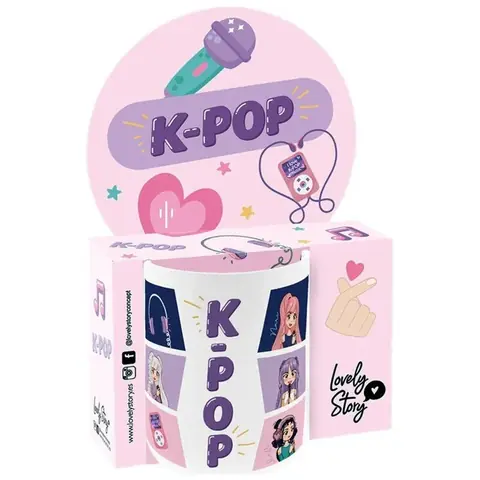 Taza Stars KPop 330ml