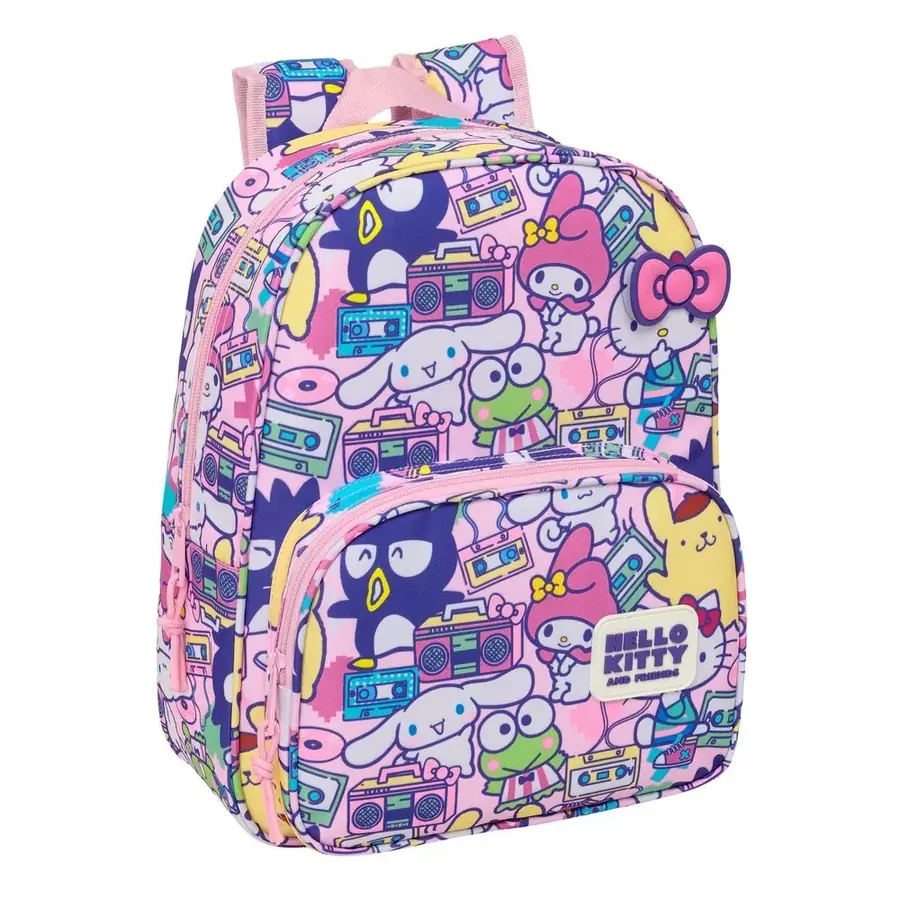 Mochila Hello Kitty & Friends 34cm adaptable