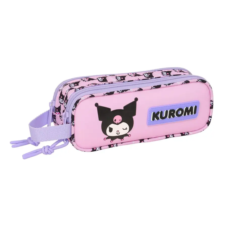 Portatodo Kuromi Hello Kitty doble