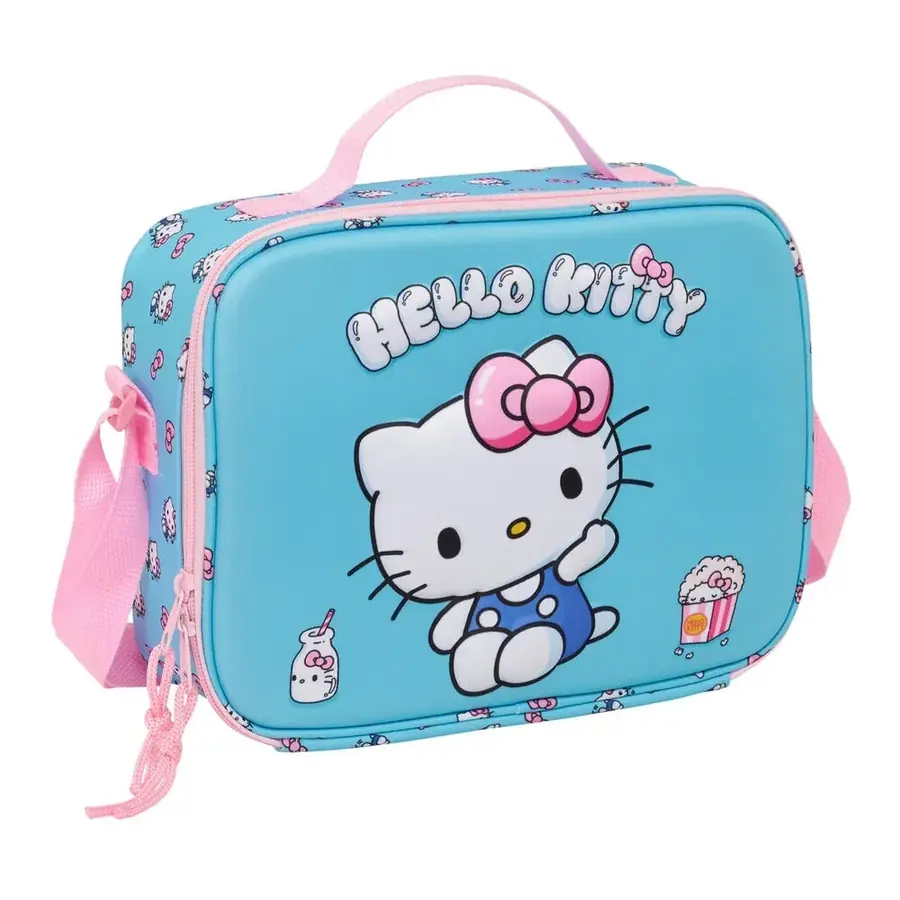 Bolsa portameriendas 3D Hello Kitty termica