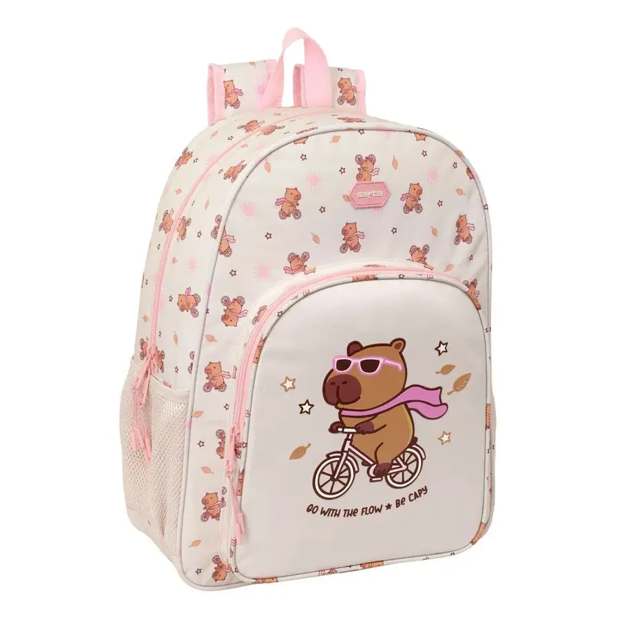 Mochila Capibara 42cm adaptable