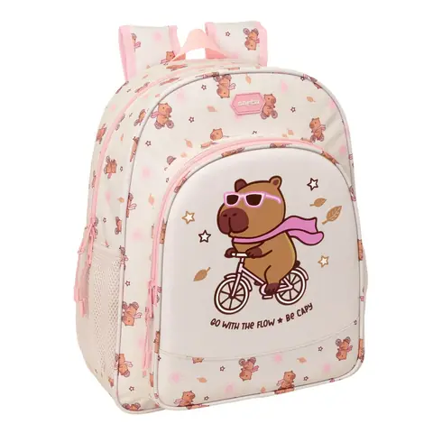 Mochila Capibara 38cm adaptable