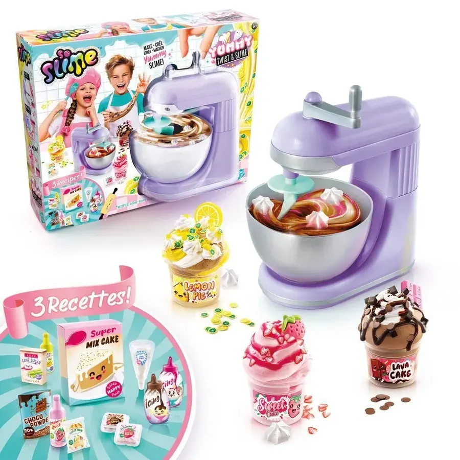 Batidora slime mezclas deliciosas Slime