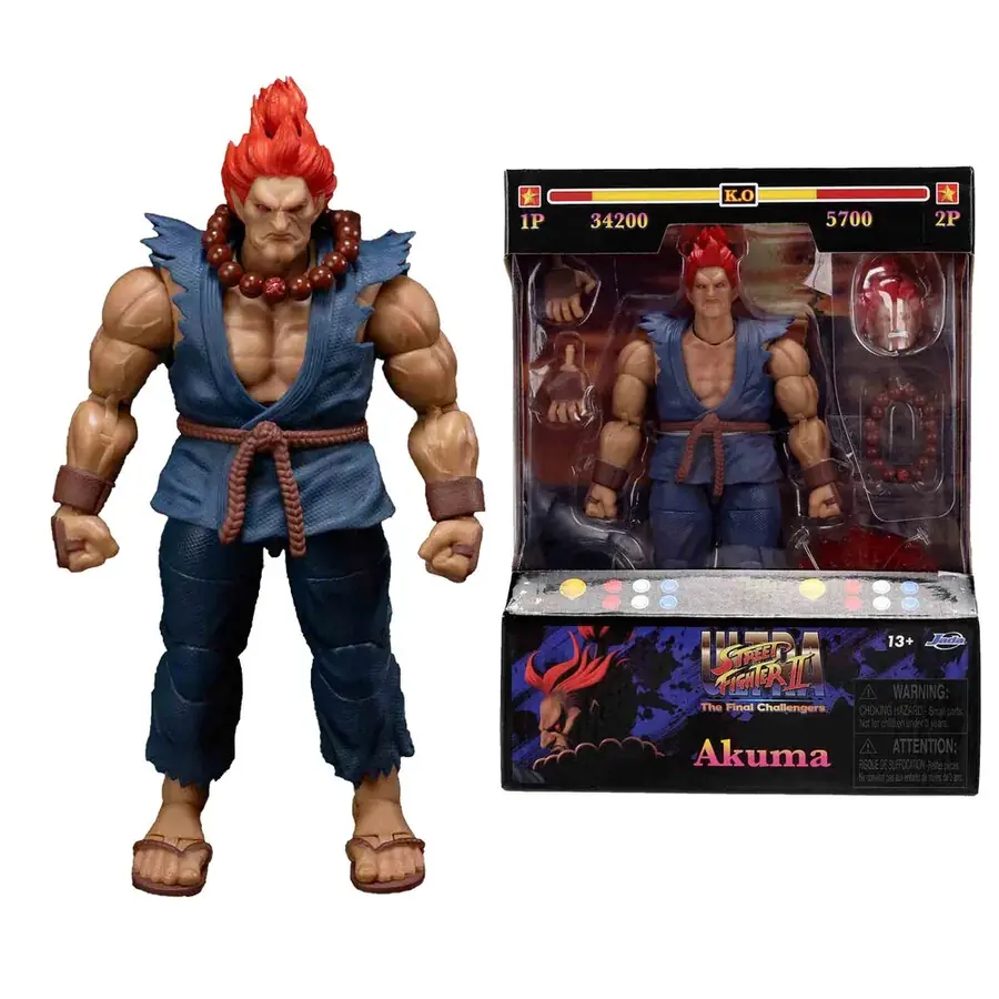 Figura Akuma Street Fighter II 17cm