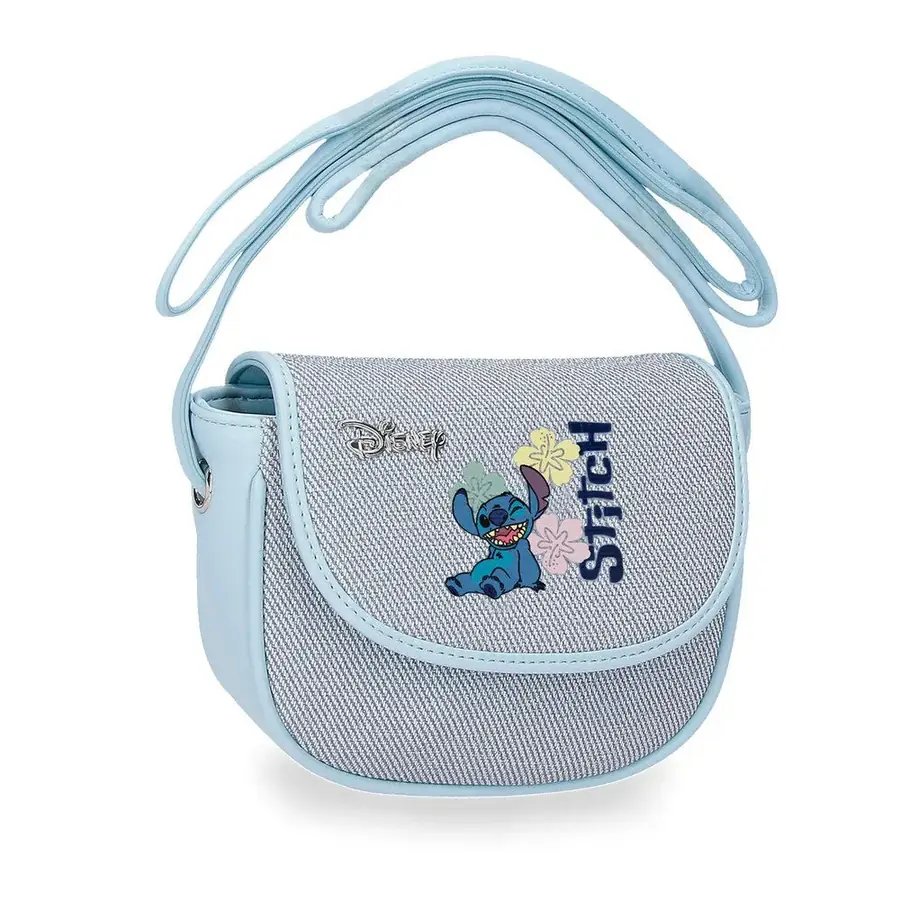 Bandolera solapa Tiki Stitch Disney denim