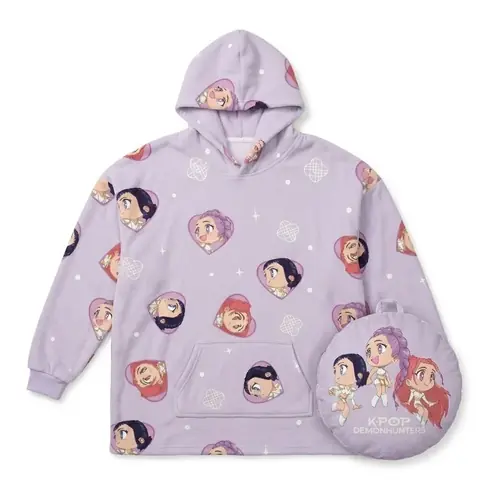 Sudadera oversize cojin KPop Demon Hunters