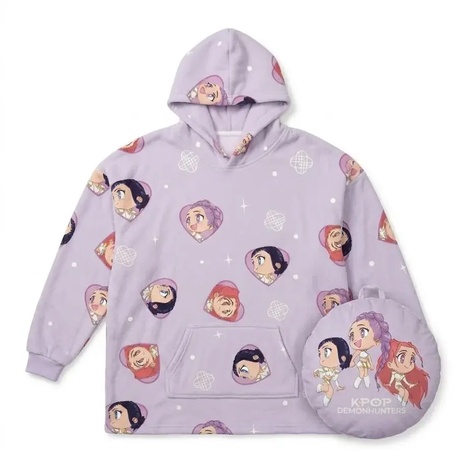 Sudadera oversize cojin KPop Demon Hunters