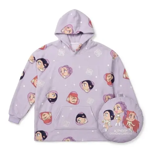 Sudadera oversize cojin KPop Demon Hunters
