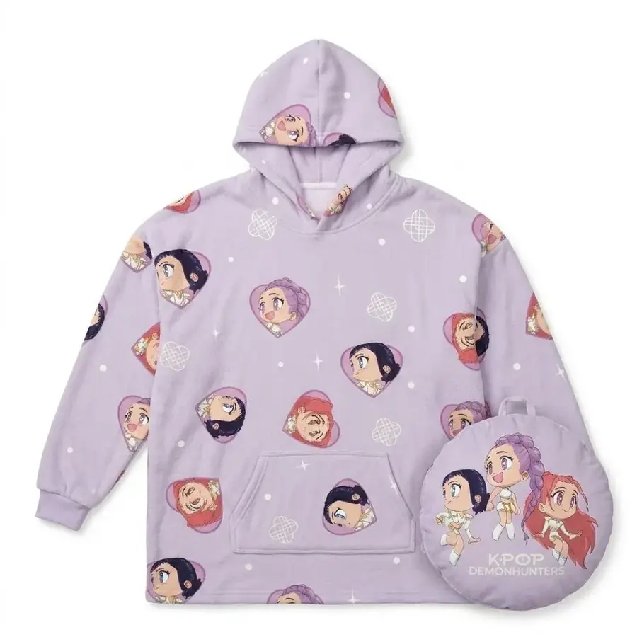 Sudadera oversize cojin KPop Demon Hunters
