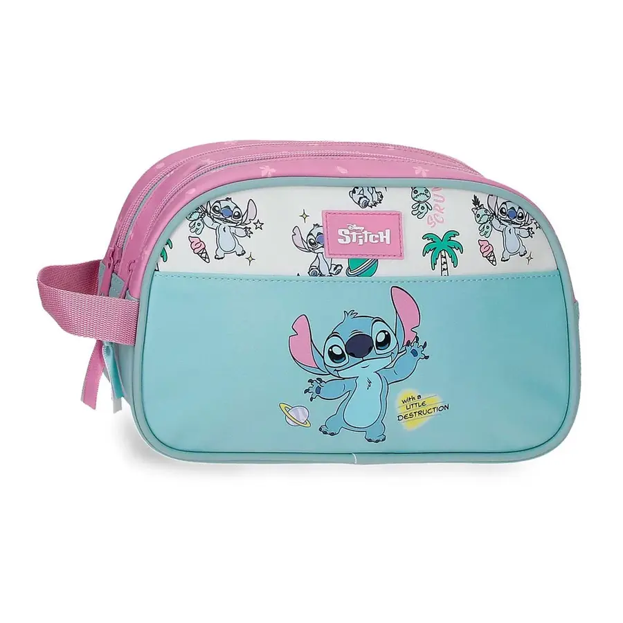 Neceser Little Destruction Stitch Disney adaptable