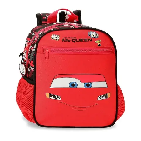 Mochila Mcqueen Cars Disney 28cm adaptable