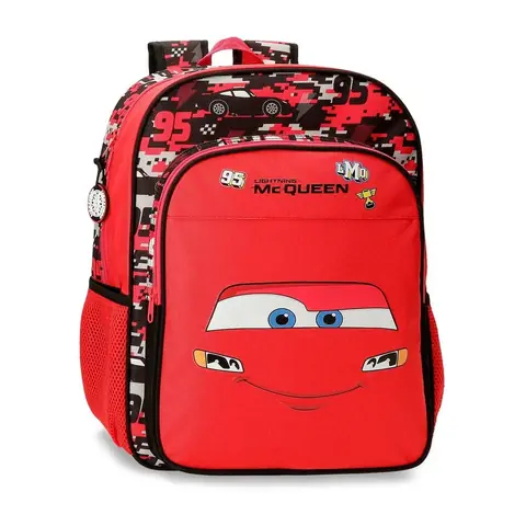 Mochila Mcqueen Cars Disney 40cm adaptable