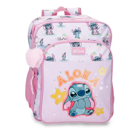 Mochila You & Me Stitch Disney 40cm adaptable