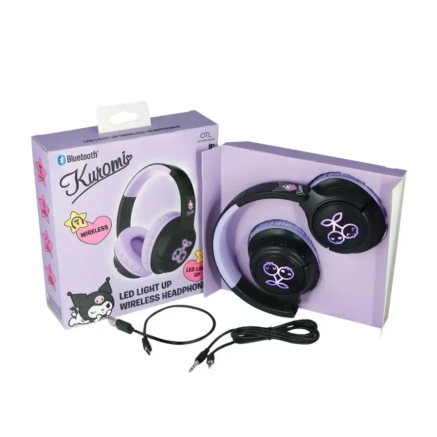 Auriculares infantiles Kuromi Hello Kitty