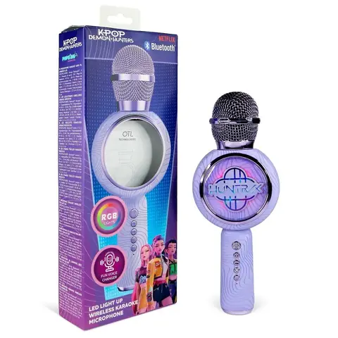 Microfono altavoz LED Kpop Demon Hunter