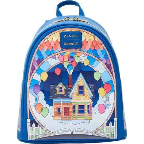 Loungefly Disney Pixar Up Stained Glass backpack 26cm