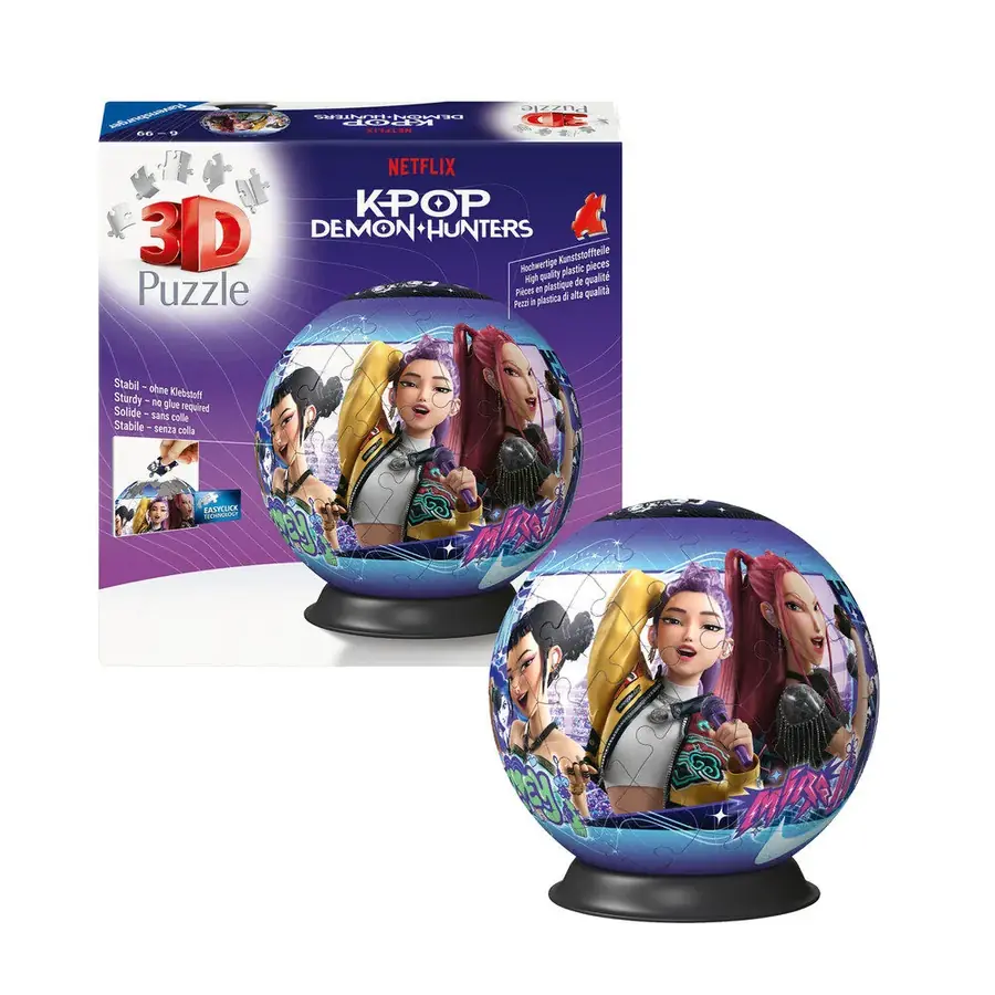 Puzzle Ball 3D KPop Demon Hunters 72pzs