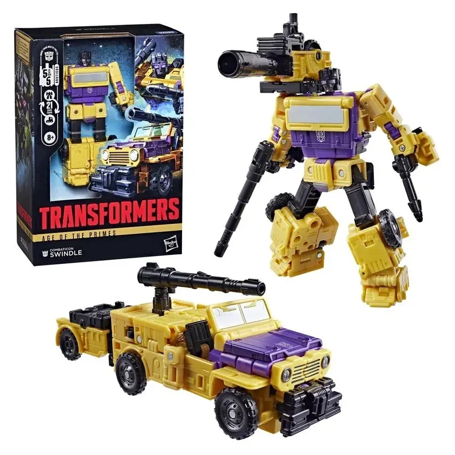 Transformers Age Of The Primes Combaticon Swindle figure 16.5cm