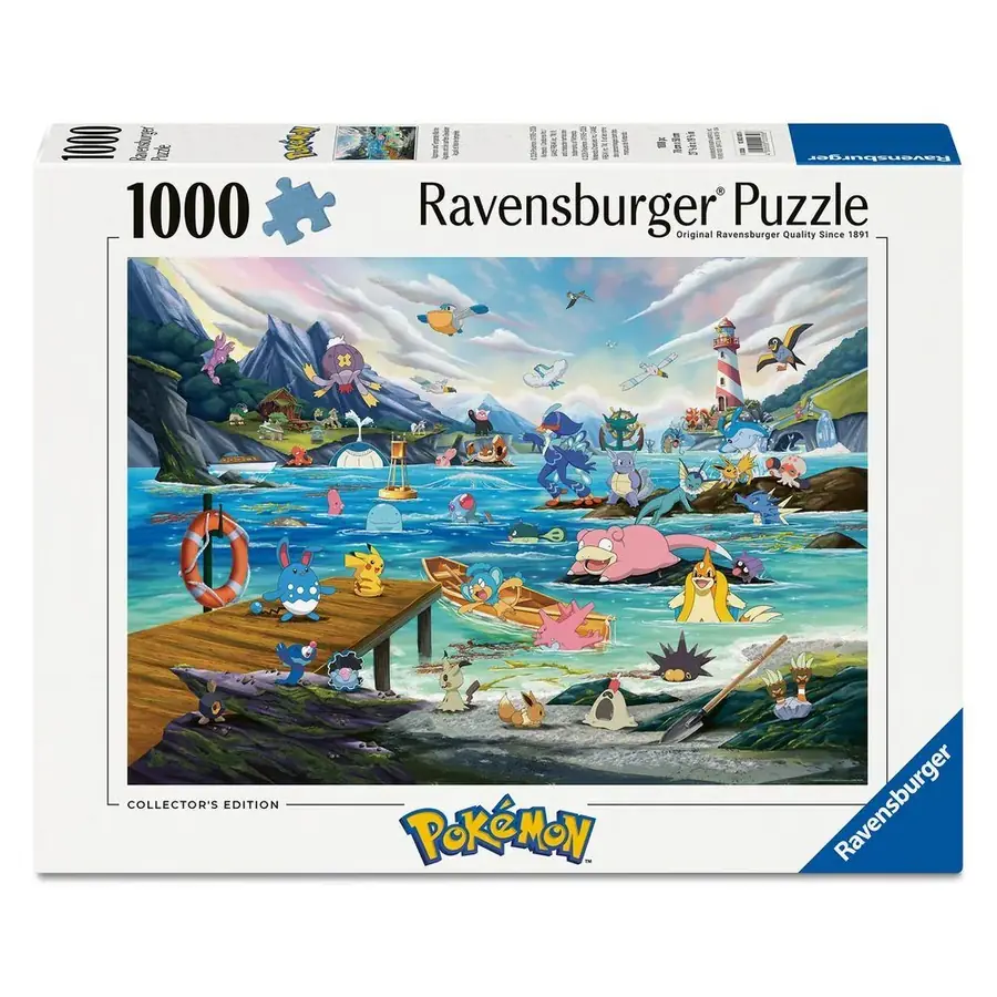 Puzzle Vaporeon y el Mar Templado Pokemon Breakout 3 1000pzs