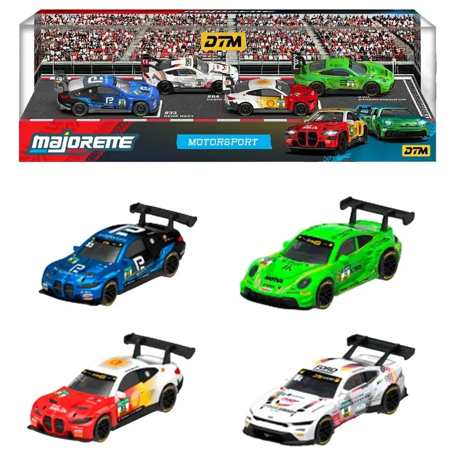 Set 4 coches Motorsport DTM