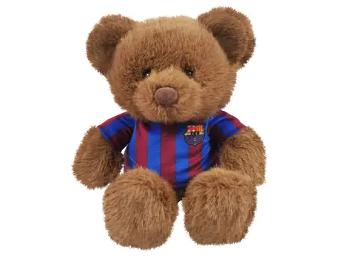 Peluche oso camiseta FC Barcelona 20cm