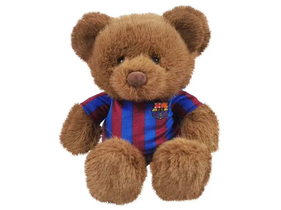 Peluche oso camiseta FC Barcelona 32cm