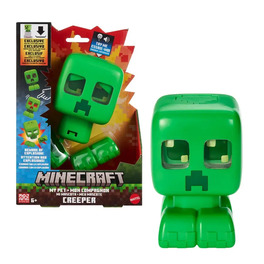 Mi mascota Creeper Minecraft