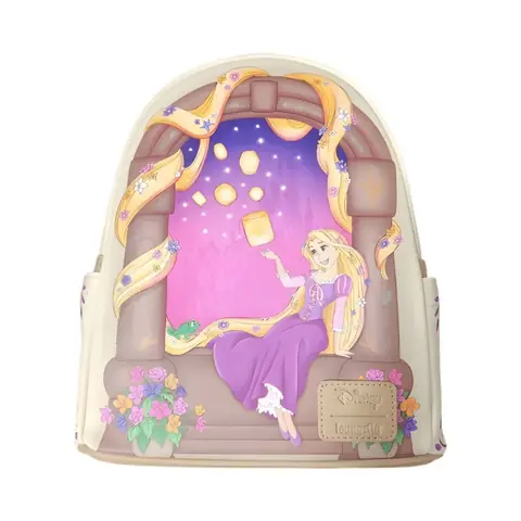 Loungefly Disney Tangled Rapunzel With Lanterns Scene backpack 26cm