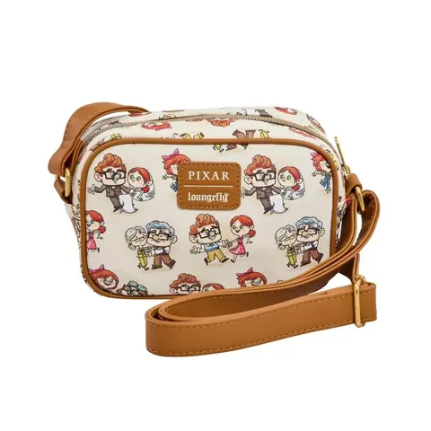 Loungefly Disney Aop Ellie And Carl shoulder bag