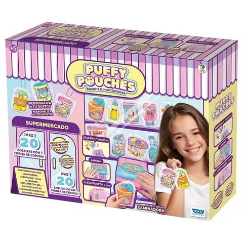 Llavero personalizado Puffy Pouches Squishy Fun Accesories