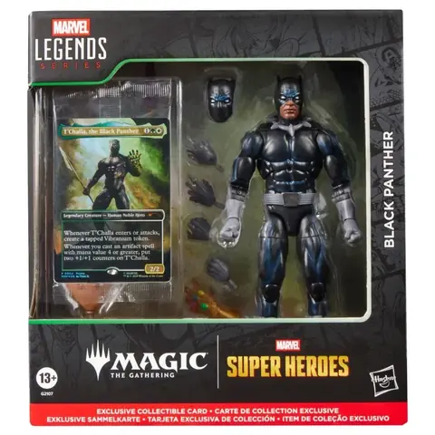 Figura Black Panther Magic The Gathering Marvel Legends Series 15cm