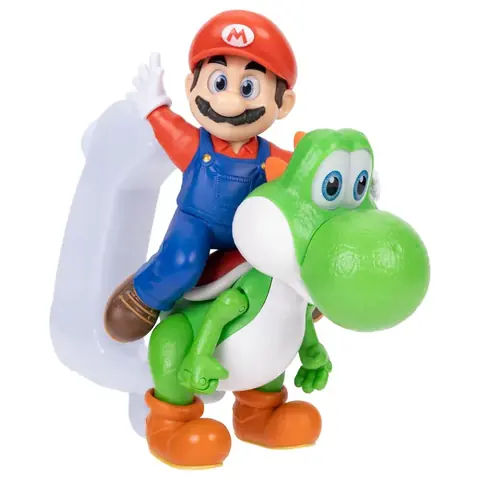 Figura Mario & Yoshi Super Mario Galaxy Movie